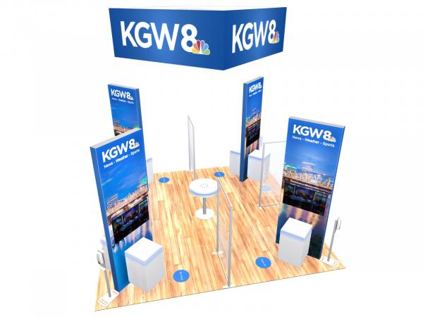 RE-9129-CV Island Rental Trade Show Exhibit -- Version 2 -- Image 3